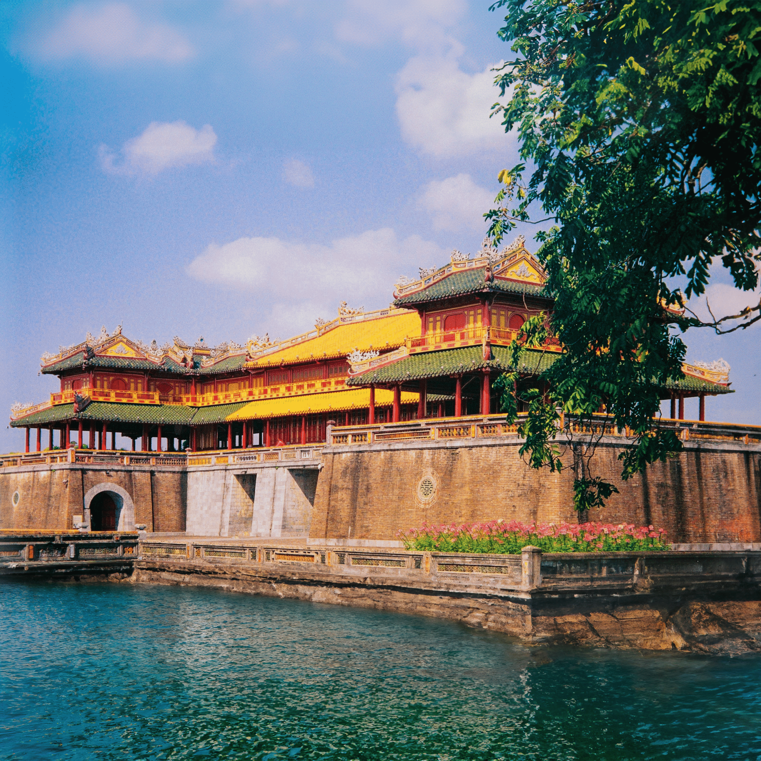 Explore the beautiful Hue Imperial City, a prominent historical site in Vietnam.